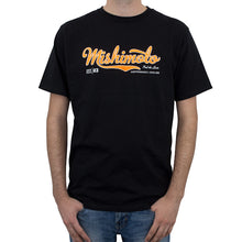 Load image into Gallery viewer, Mens-Athletic-Script-T-Shirt,-Black