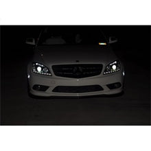 Load image into Gallery viewer, Mercedes-Benz-C-Class-08-11-Projector-Headlights-Halogen---Drl-Blk-Pro-Yd-Mbw20408-Drl-Bk