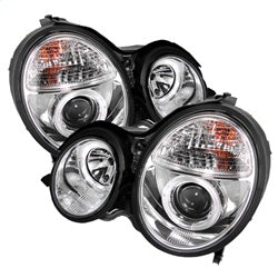 Mercedes-Benz-E-Class-00-02-Projector-Headlights-Led-Halo-Chrm-Pro-Yd-Mbw21099-Hl-C