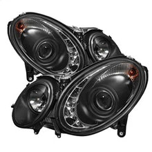 Load image into Gallery viewer, Mercedes-Benz-E-Class-03-06-Projector-XenonHid-Model--Drl--Blk-Pro-Yd-Mbw21103-Hid-Drl-Bk