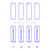 King Engine Bearings MB4535SM0.5 MAIN BEARING SET For MERCEDES BENZ M 276 DE35