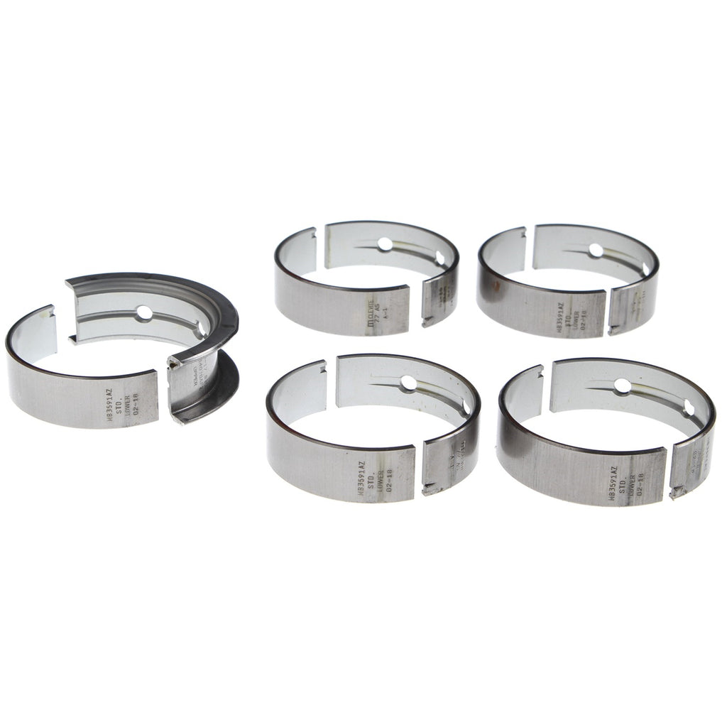 Mercedes-Benz-Om904924---Two-Oval-Oil-Holes-Aluminum-Main-Bearing-Set