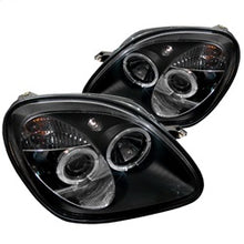 Load image into Gallery viewer, Mercedes-Benz-Slk-98-04-1Pc-Projector-Halogen-Model--Led-Halo-Blk-Pro-Yd-Mbslk98-1Pc-Hl-Bk