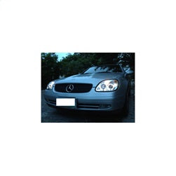 Mercedes-Benz-Slk-98-04-Projector-Halogen-Model--Led-Halo-Chrm-Pro-Yd-Mbslk98-1Pc-Hl-C
