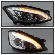Load image into Gallery viewer, Mercedes-W221-S-Class-07-09-Headlights---Hid-Model-Only---Chrome-Pro-Yd-Mbw22107-Hid-Drl-C