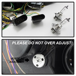 Mercedes-W221-S-Class-07-09-Headlights---Hid-Model-Only---Chrome-Pro-Yd-Mbw22107-Hid-Drl-C