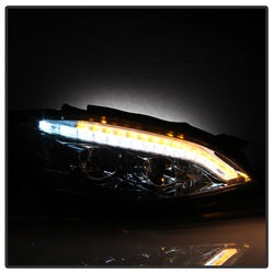 Mercedes-W221-S-Class-07-09-Headlights---Hid-Model-Only---Chrome-Pro-Yd-Mbw22107-Hid-Drl-C