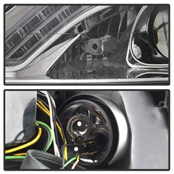 Mercedes-W221-S-Class-07-09-Headlights---Hid-Model-Only---Chrome-Pro-Yd-Mbw22107-Hid-Drl-C