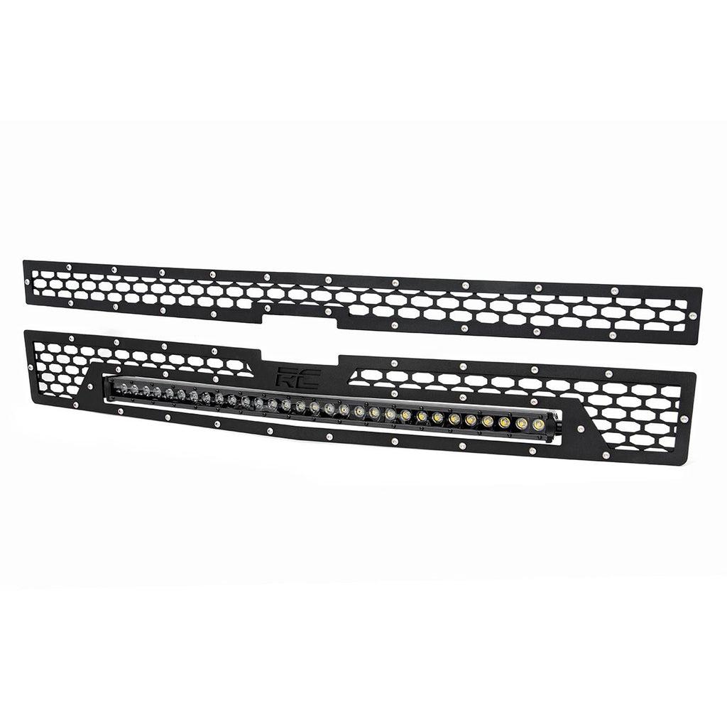 Mesh-Grille-W30-Inch-Black-Series-Led-14-15-Silverado-1500-Rough-Country