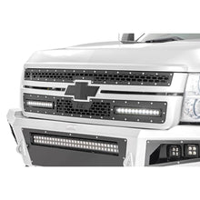 Load image into Gallery viewer, Mesh-Grille-WDual-12-Inch-Black-Series-Leds-11-14-Silverado-Hd-Rough-Country