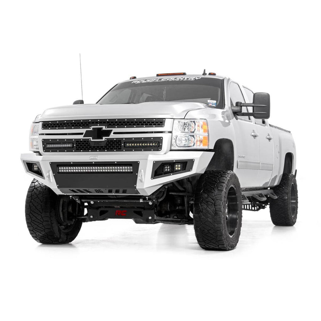Mesh-Grille-WDual-12-Inch-Black-Series-Leds-11-14-Silverado-Hd-Rough-Country