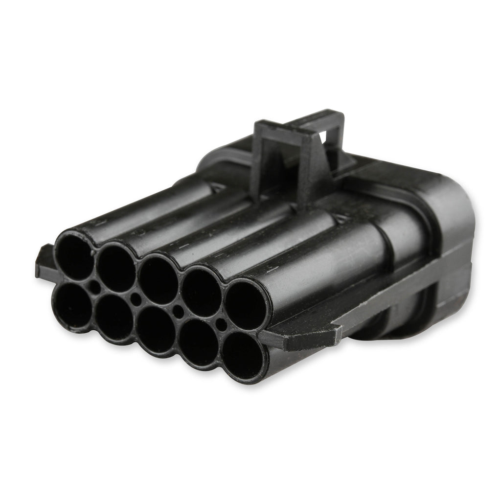 Metripack,-10-Cavity,-Male,-Black