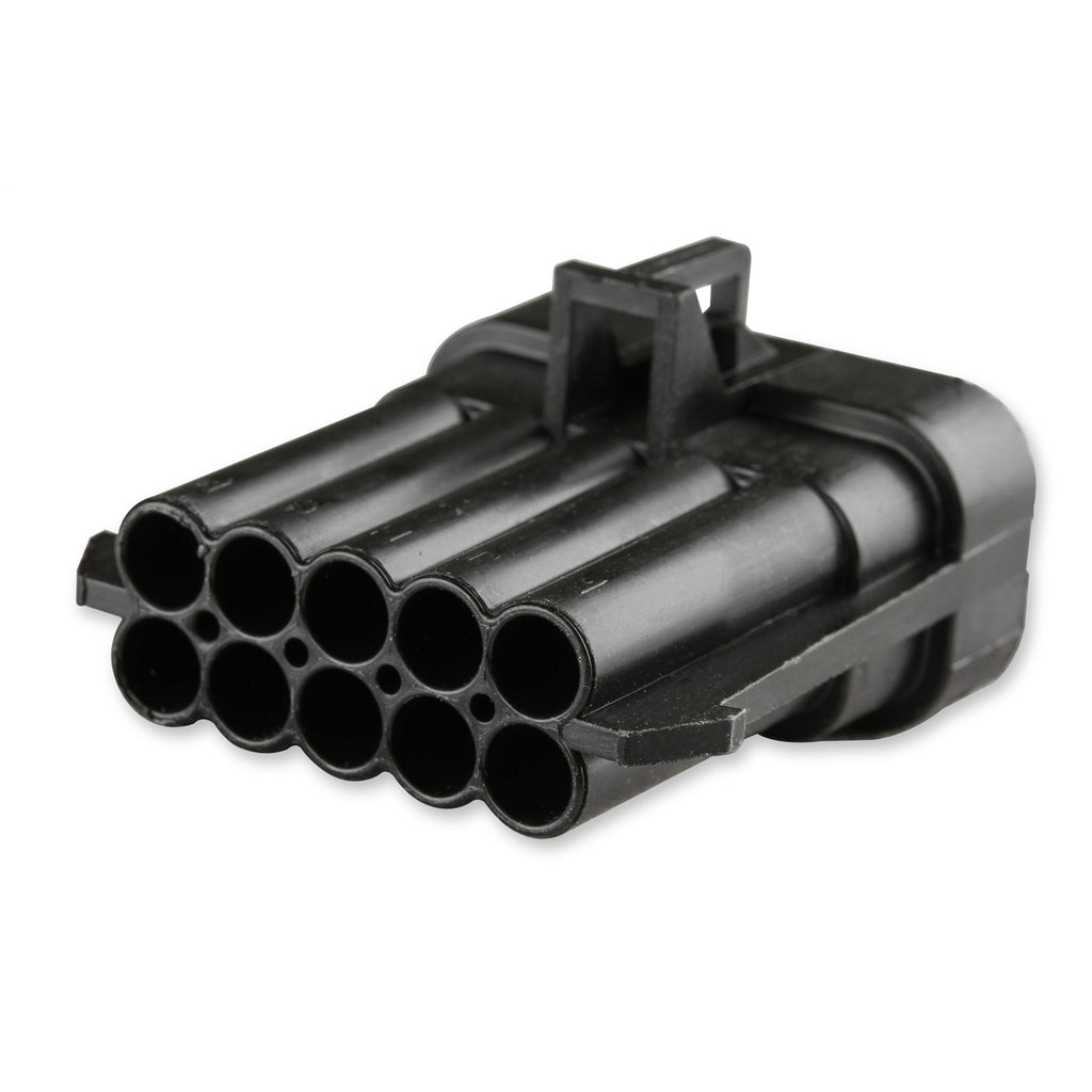 Metripack,-10-Cavity,-Male,-Black