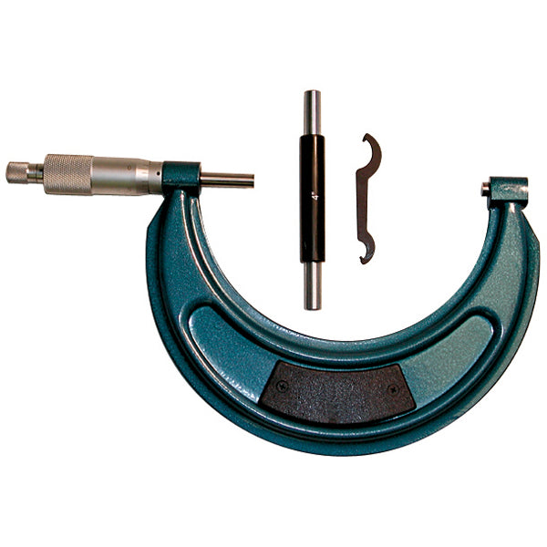 Micrometer;-4-Inch-To-5-Inch-Range;-.0001-Increments;-Carrying-Case-Included