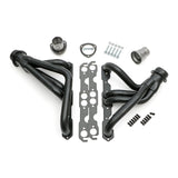 Hedman Hedders 68260 MID-LENGTH 1955-57 CHEVY CAR HEADERS; SB CHEVY W/605 STEERING BOX- UNCOATED