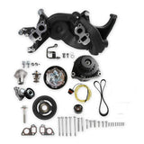 Holley 20-187BK  Mid-Mount Race Accessory System- Black Finish