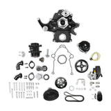 Holley 20-291BK  Black Mid-Mount Complete Accessory System