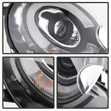 Load image into Gallery viewer, Mini-Cooper-2007-2012-Projector-Headlights-Halogen-Model-Only---Drl-Black-Pro-Yd-Mc07-Drl-Bk
