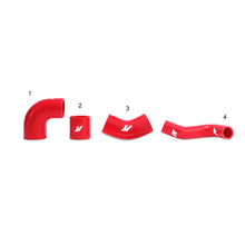 Load image into Gallery viewer, Mitsubishi-Lancer-Evolution-789-Upper-Intercooler-Pipe-Kit,-Red,-2001-2007