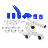 Mishimoto MMICP-EVO-10BL Mitsubishi Lancer Evolution X Intercooler Pipe Kit, Blue, 2008+
