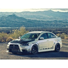 Load image into Gallery viewer, Mitsubishi-LancerEvo-10-08-14-Projector-Halogen-Model--Led-Halo-Drl-Blk-Pro-Yd-Ml08-Drl-Bk