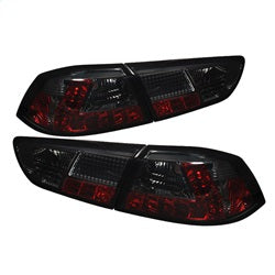 Mitsubishi-LancerEvolution-X-08-14-Led-Tail-Lights-Smke-Alt-Yd-Mitevo1008-Led-Sm