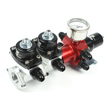 Load image into Gallery viewer, Modular-Fuel-Pressure-Regulator---2-X-An-06-Outlet-And-2-X-An-10-Inlet-Ports