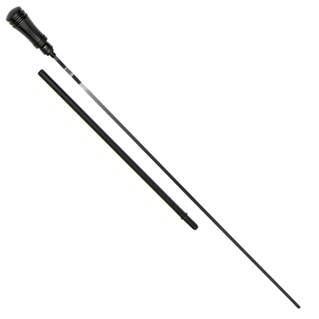 Mopar-318360-Sb-Engine-Oil-Dipstick-Aluminum-Handle-Steel-StickTube-21In-Long-Black