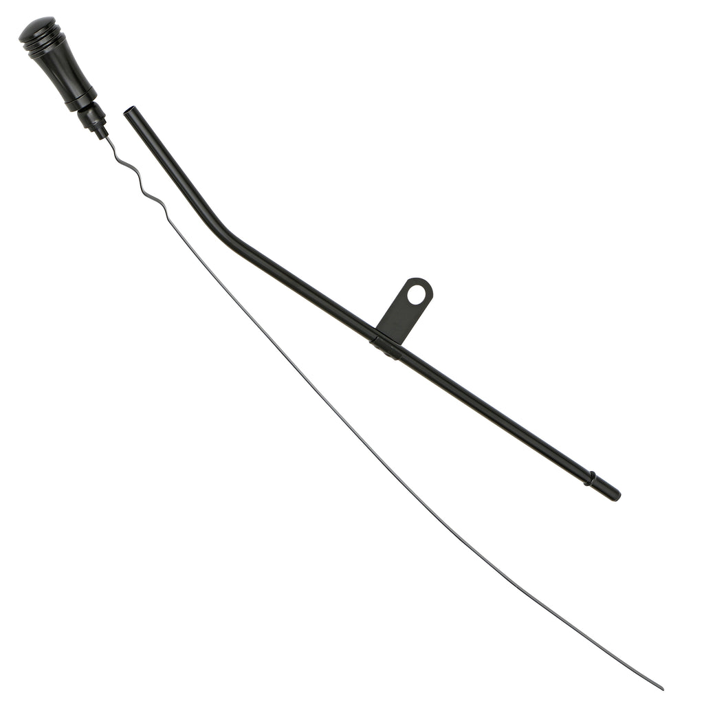 Mopar-383440-Bb-Engine-Oil-Dipstick-Aluminum-Handle-Steel-StickTube-23In-Long-Black