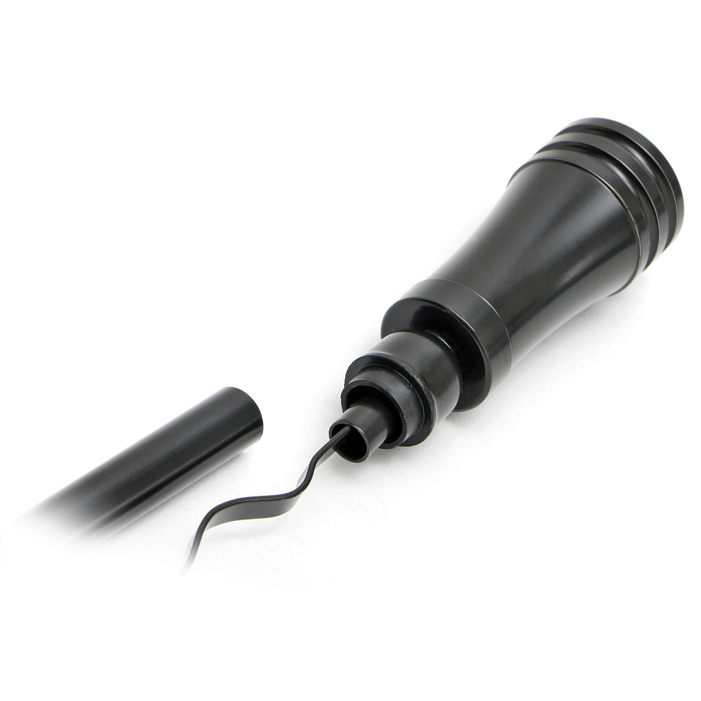 Mopar-383440-Bb-Engine-Oil-Dipstick-Aluminum-Handle-Steel-StickTube-23In-Long-Black