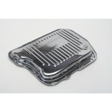 Trans-Dapt 9733 MOPAR TORQUEFLITE 727-CHROME Transmission Pan; Stock Capacity and Depth; FINNED