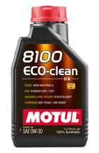 Load image into Gallery viewer, Motul 102888 8100 Eco-Clean 0W30 Synthetic Engine Oil - 1L