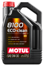 Load image into Gallery viewer, Motul 102889 8100 Eco-Clean 0W30 Synthetic Engine Oil - 5L