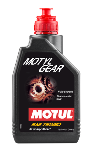 Motul 105782 Motylgear 75W80 Technosynthese Transmission Fluid - 1L