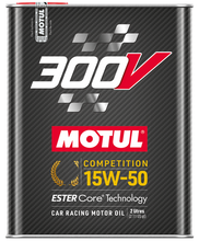 Load image into Gallery viewer, Motul 110860 300V Competition 15W50 Synthetic Racing Engine Oil - 2L