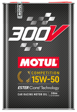 Load image into Gallery viewer, Motul 110861 300V Competition 15W50 Synthetic Racing Engine Oil 5L