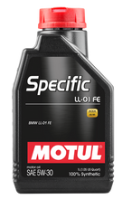 Load image into Gallery viewer, Motul 109370 Specific LL-01 FE 5W30 Synthetic Engine Oil - 1L