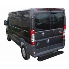 Load image into Gallery viewer, Mounts-Under-Rear-Bumper-Solid-Surface-WNon-Slip-Tread-53X6.5-Black-Mild-Steel