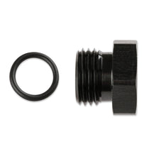 Load image into Gallery viewer, Mr-Gasket-An-Port-Plug---Hex-Head---Black