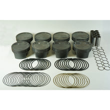 Load image into Gallery viewer, Ms-Piston-Set-Gm-Ls-347Ci-3.905In-Bore-3.622Stk-6.125In-Rod-.927-Pin--16Cc-8.9-Cr-Set-Of-8