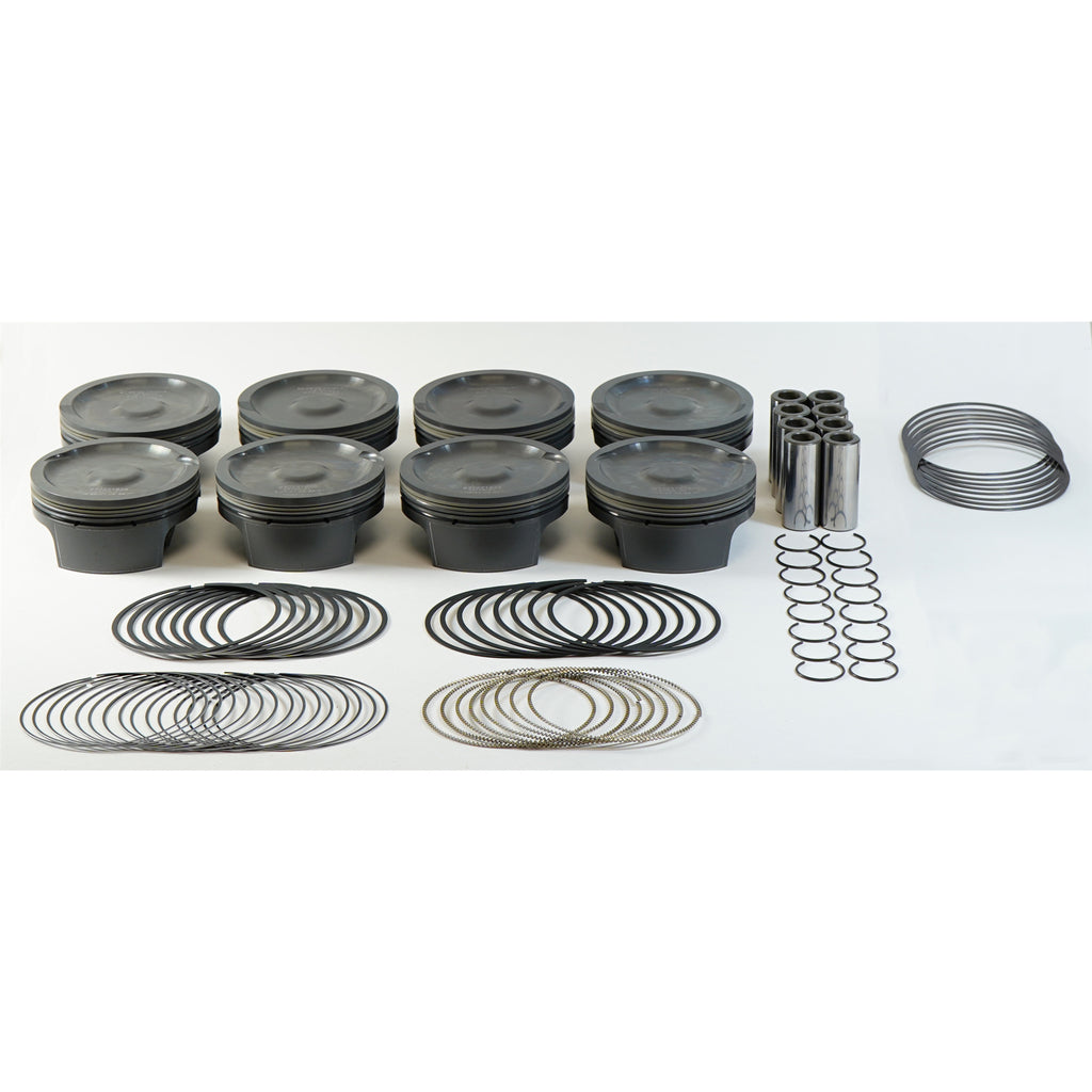 Ms-Piston-Set-Gm-Ls-427Ci-4.125In-Bore-4In-Stk-6.125In-Rod-.927-Pin--25Cc-9.9-Cr-Set-Of-8