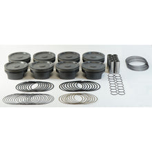 Load image into Gallery viewer, Ms-Piston-Set-Gm-Ls-427Ci-4.125In-Bore-4In-Stk-6.125In-Rod-.927-Pin--25Cc-9.9-Cr-Set-Of-8
