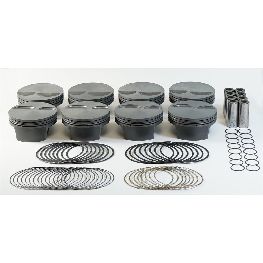 Ms-Piston-Set-Gm-Ls-428Ci-4.130In-Bore-4In-Stk-6.067In-Rod-.927-Pin--3Cc-12.2-Cr-Set-Of-8