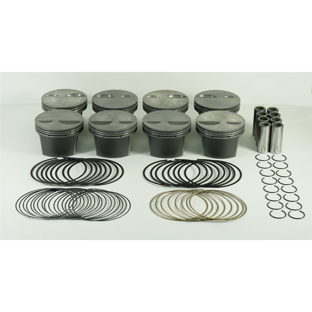 Ms-Piston-Set-Sbc-313Ci-3.786In-Bore-3.480In-Stroke-5.700In-Rod-.927-Pin--1Cc-9.8-Cr-Set-Of-8