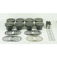 Load image into Gallery viewer, Ms-Piston-Set-Sbc-362Ci-4.06In-Bore-3.500In-Stroke-6.0In-Rod-.927In-Pin--4Cc-10.7-Cr-Set-Of-8
