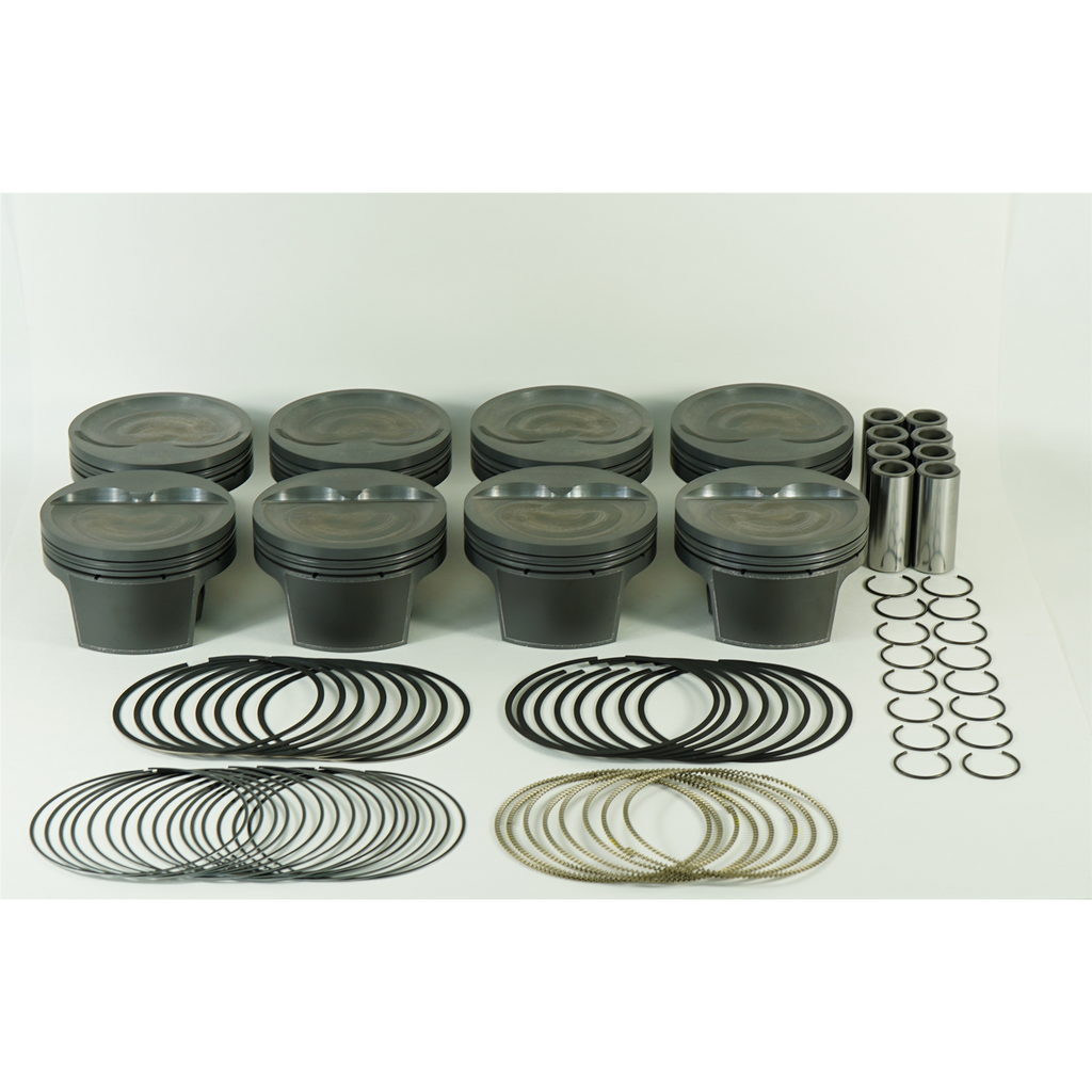 Ms-Piston-Set-Sbc-435Ci-4.165In-Bore-4.000In-Stroke-6.0In-Rod-.927-Pin--20Cc-10.6-Cr-Set-Of-8