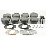Mahle 930258230 302ci, 3.630bore, 3.650stroke, 5.933rod,1.167ch,.866pin,-13cc,342g,9.0cr,2618