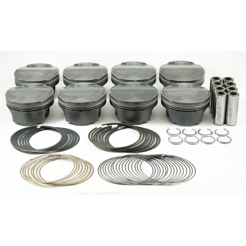 Ms-Piston-Set-Sbf-302Ci-3.630In-Bore-3.65In-Stroke-5.933In-Rod-.866-Pin-10Cc-125-Cr-Set-Of-8