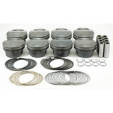Mahle 930258130 302ci, 3.630bore, 3.650stroke, 5.933rod,1.167ch,.866pin,10cc,389g,12:5cr,2618