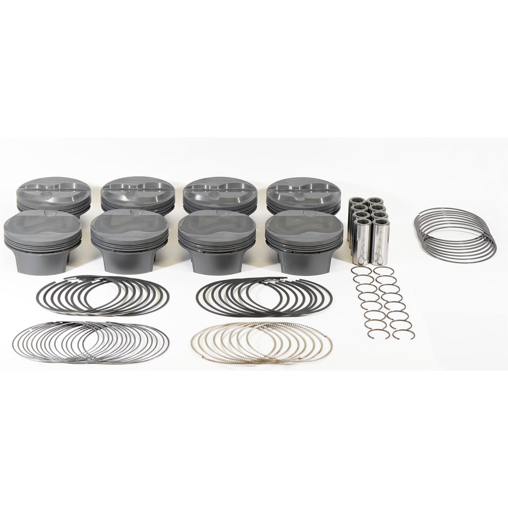 Ms-Piston-Set-Sbf-347Ci-4.030In-Bore-3.4In-Stroke-5.4In-Rod-.927-Pin-7Cc-11.8-Cr-Set-Of-8